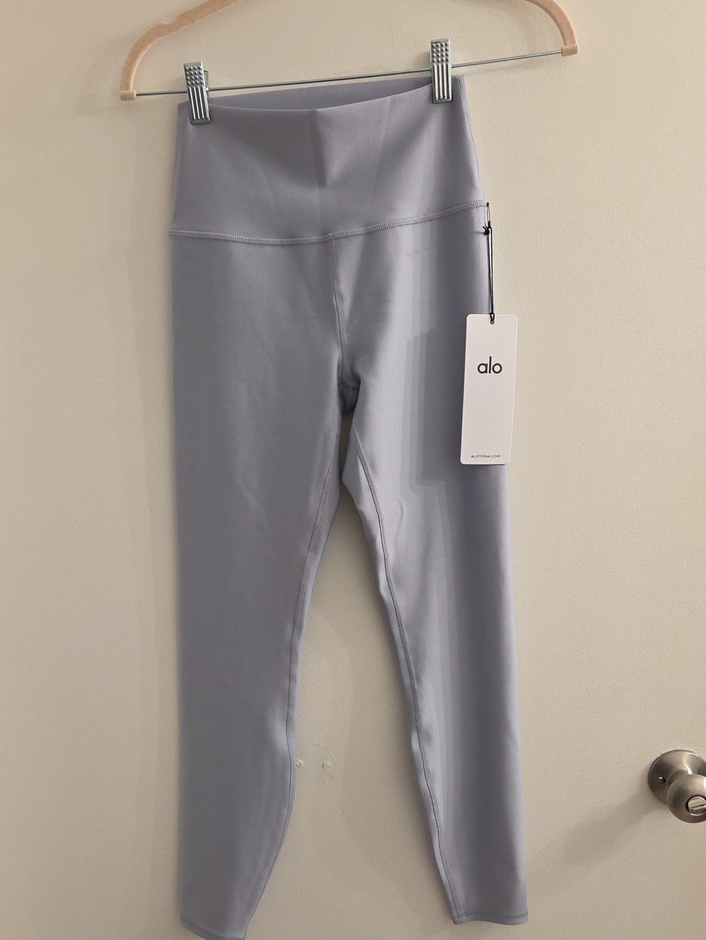 Alo Yoga High-Waist Leggings In Winter Frost, Size XS